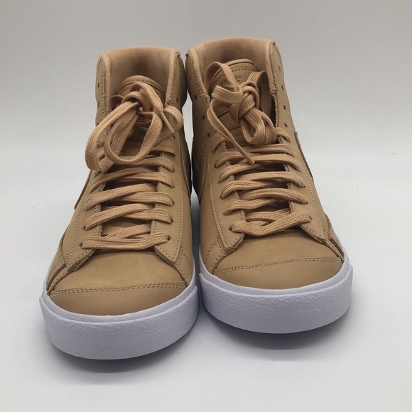 Women’s Nike Blazer Mid PRM MF Tan DQ7572-200 - Picture 4 of 6